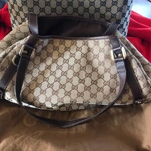 SOLD Gucci tote/ shoulder bag.